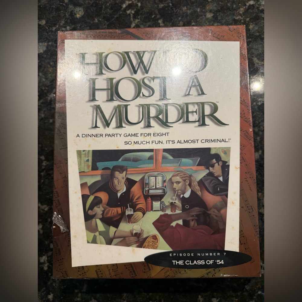 How To Host A Murder Episode 7 Dinner Party Game The‎ Class of 54 R